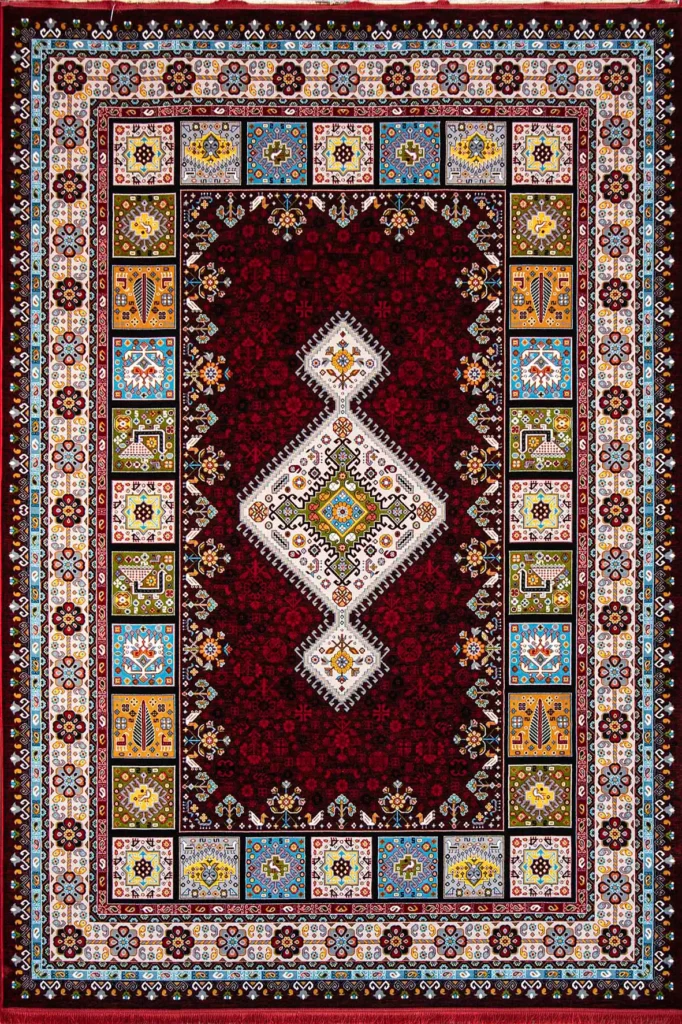 فرش ماشینی ژاتیس روناسی از شرکت کیاشا کاشان، با تراکم ۷۰۰ شانه و جنس پشمی-اکریلیک، گزینه‌ای متفاوت برای دکوراسیون‌های روستیک و عشایری است. طرح قشقایی اصیل با زمینه روناسی تیره (قرمز آجری-قهوه‌ای طبیعی)، گارانتی ۱۰ ساله دوام و اصالت، و بافت درشت الهام‌گرفته از فرش‌های دستباف قشقایی. ✅ ارسال رایگان به سراسر ایران ✅ امکان پرداخت در محل ✅ ضمانت بازگشت ۷ روزه