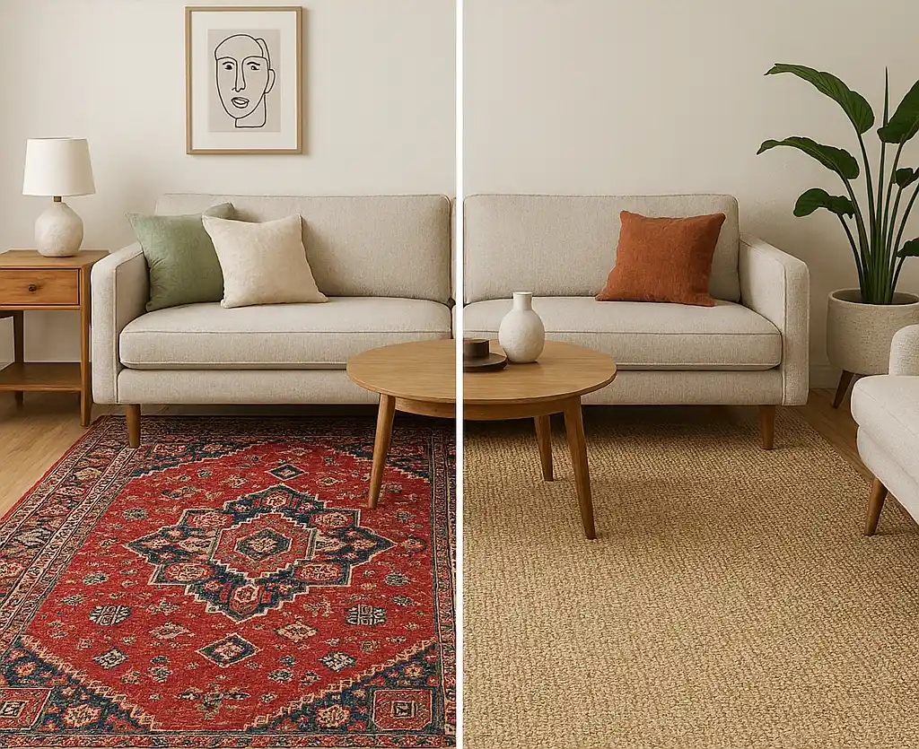 نصف مردم فرش لاکی رو اشتباه ست می‌کنن! (و تو نباید جزو اون نصف باشی)